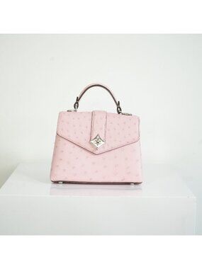 Louis Vuitton Mini Ostrich Rose De Vents ostrich skin